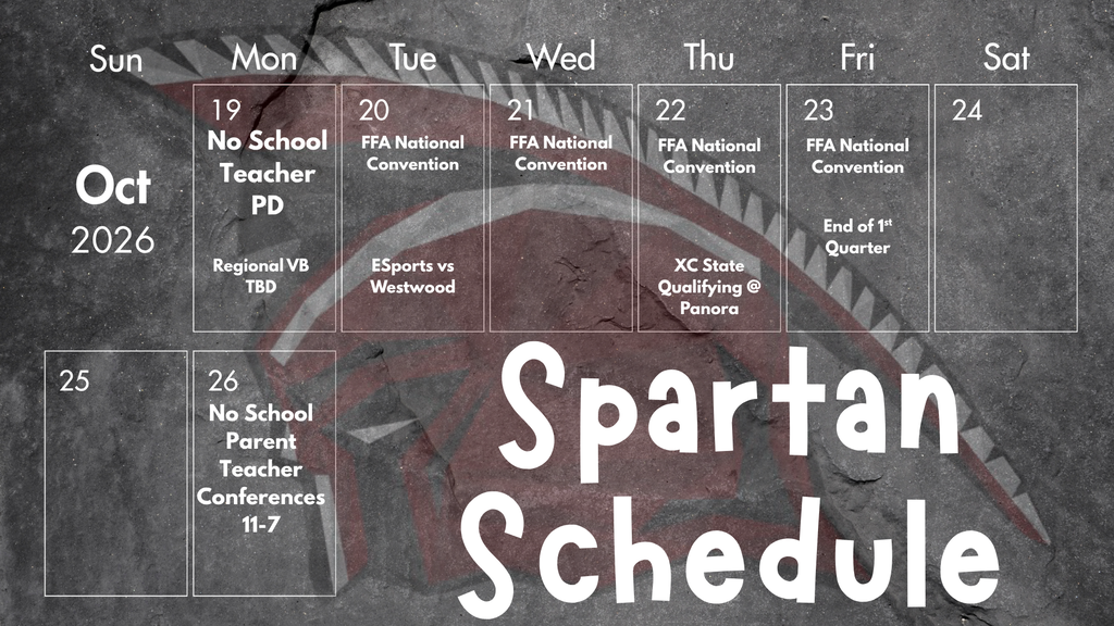 spartan sched