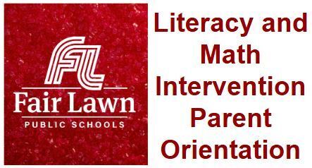 Literacy & Math Intervention Night