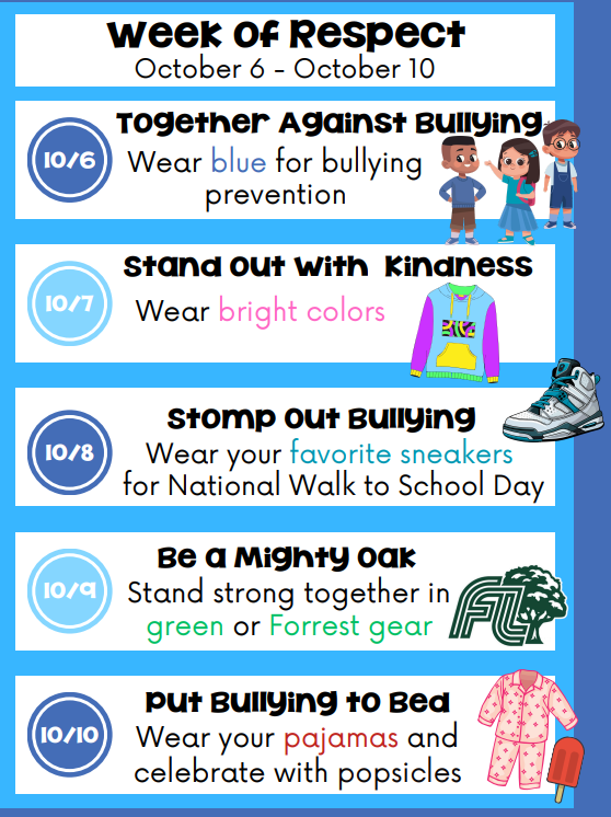 week of respect flyer