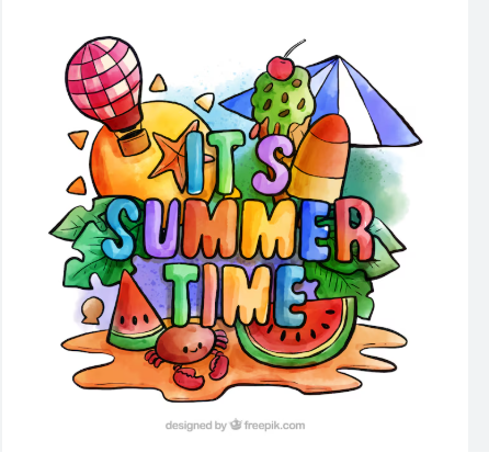 It's summer time