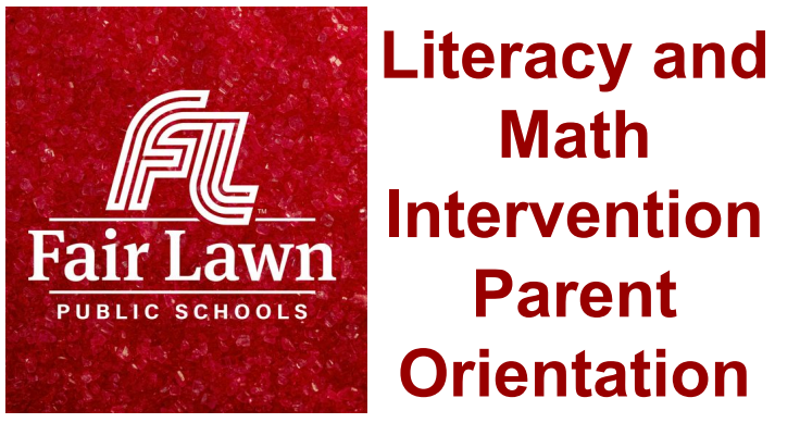 Literacy and Math Intervention