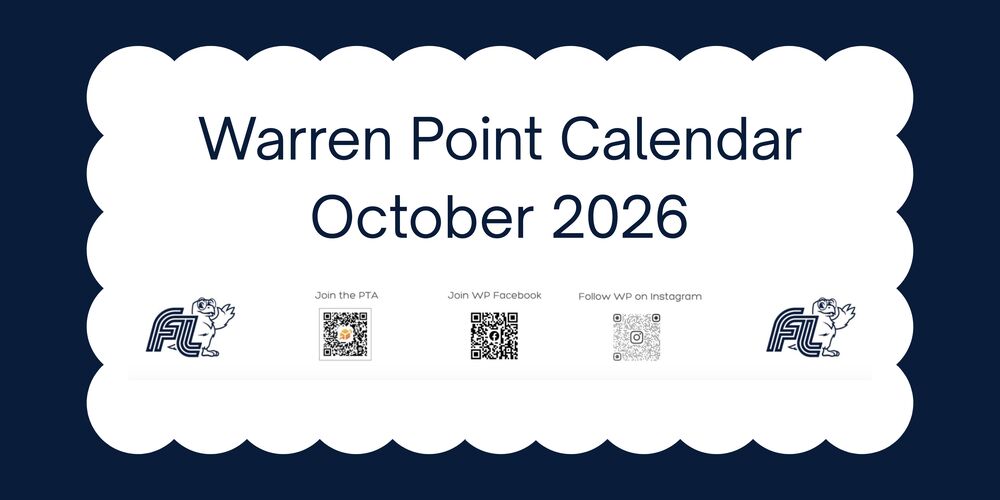October pta calendar