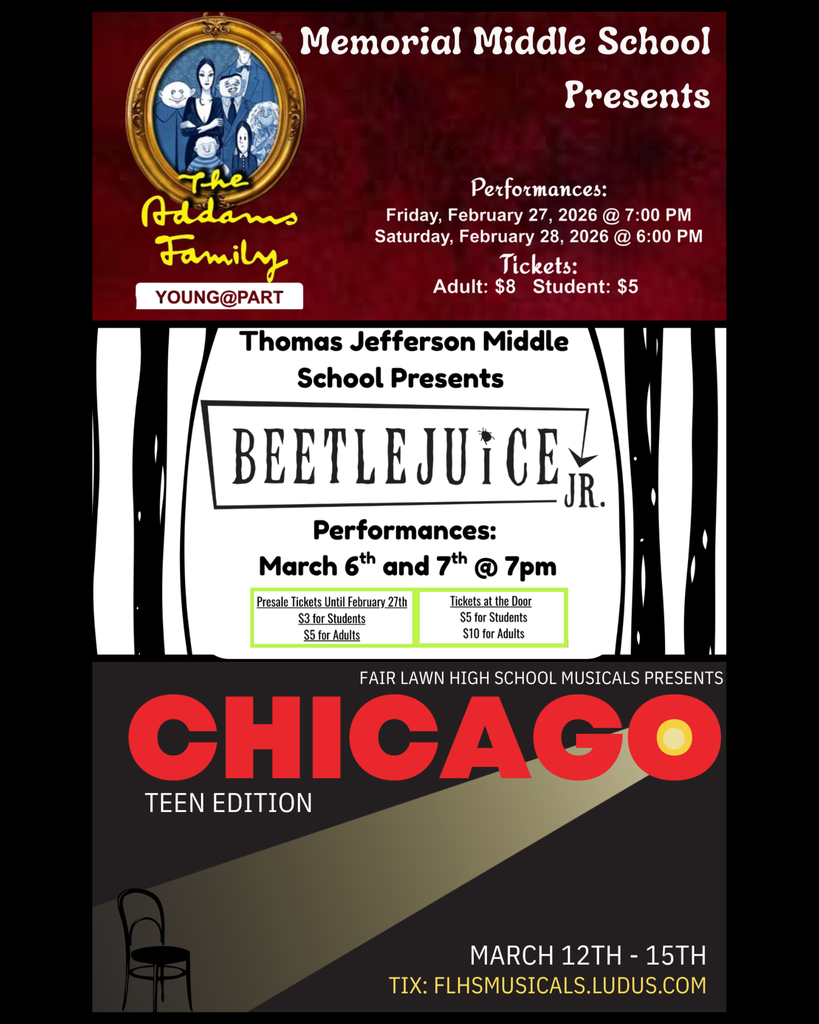 school musicals poster