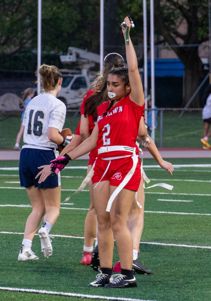 flag football at sasso field