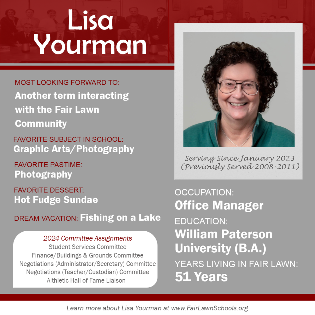 board member Lisa