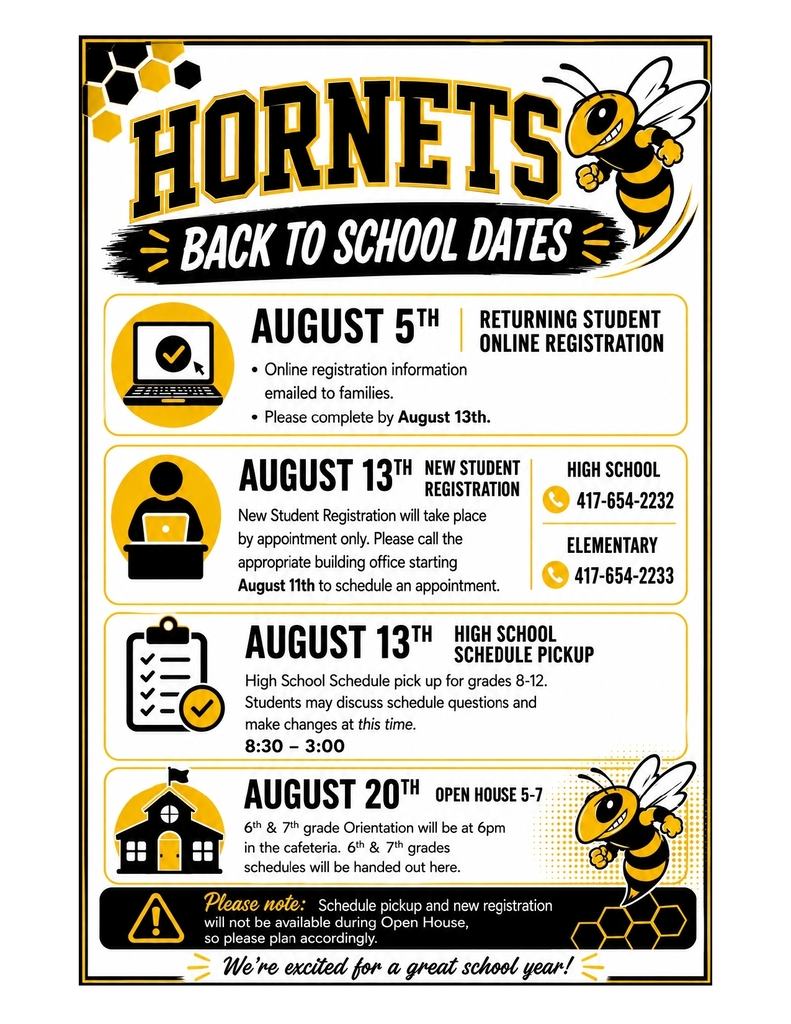 Hornets back to school 