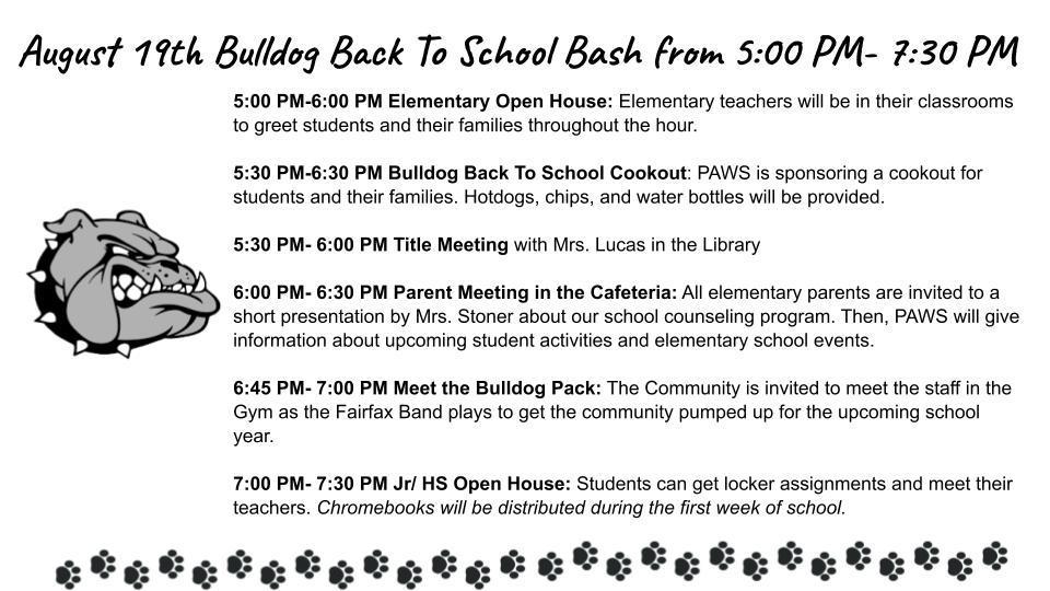 Back to School Night