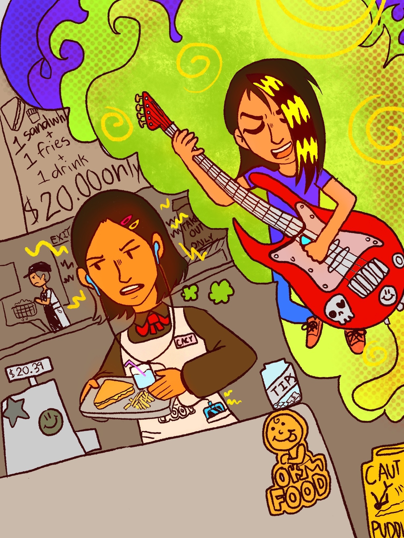 Power of Music Highlighted in Rodriguez Student's Winning Artwork