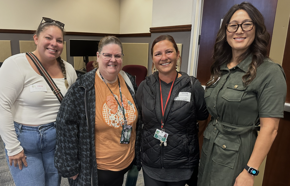 ParentLeader and Staff smiling