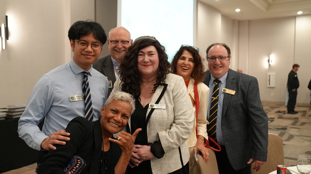 Board members posing for a photo