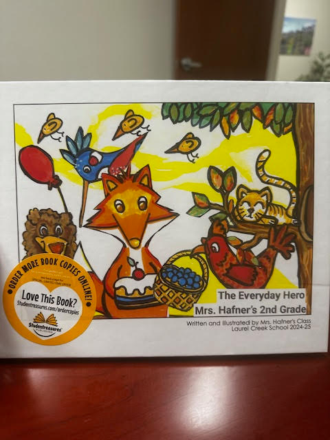 A illustration created by a student at Laurel Creek Elementary