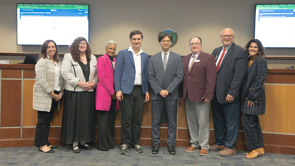 Fairfield-Suisun Unified School District Board members smiling for a photo
