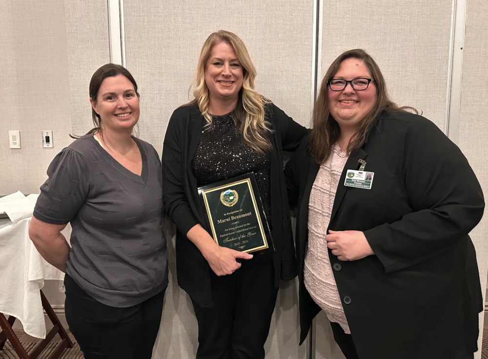 The announced Teacher of the Year for FSUSD