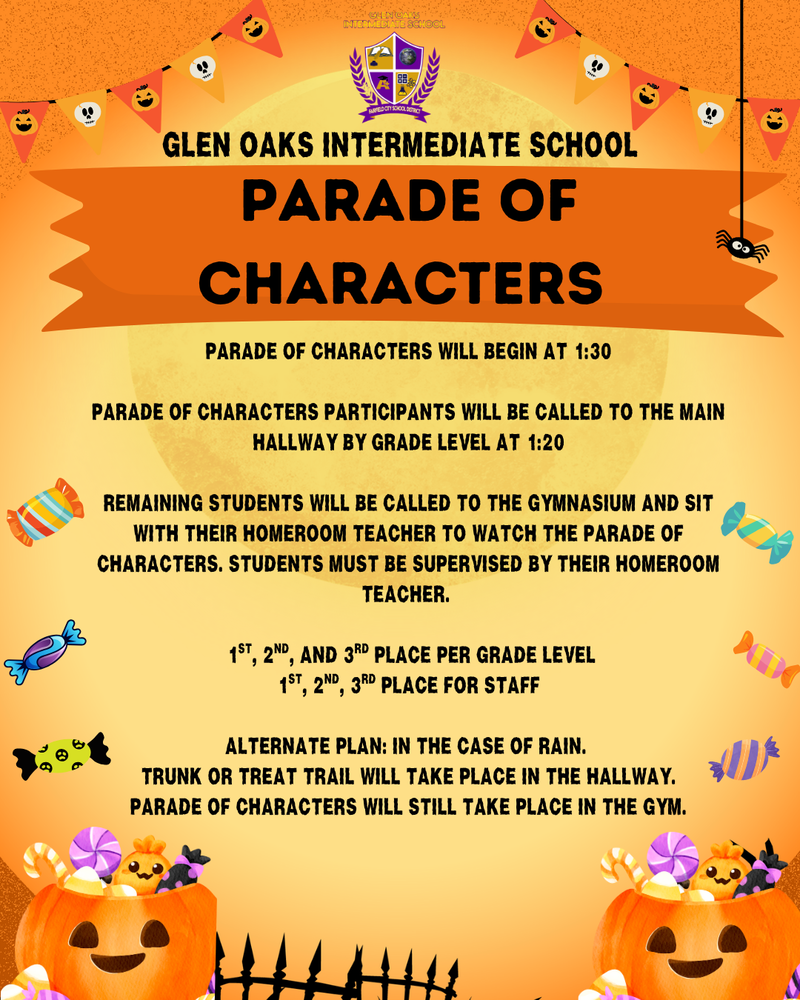 Parade of Charactors