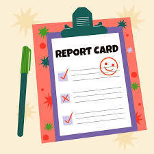 report card
