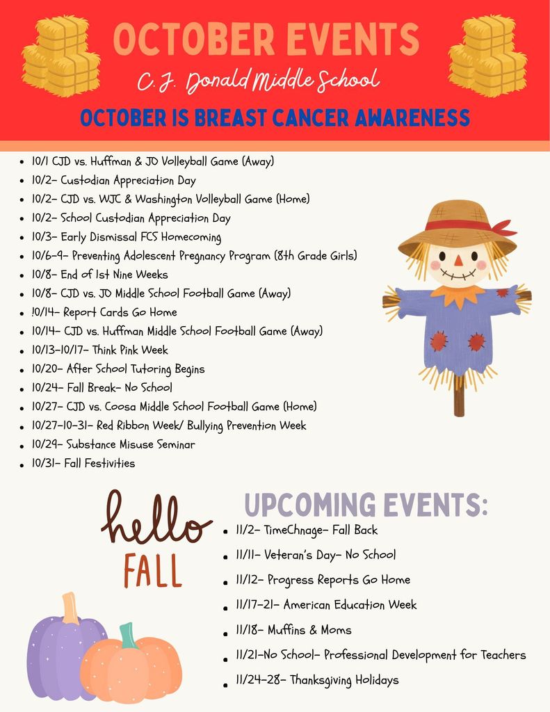 October Newsletter