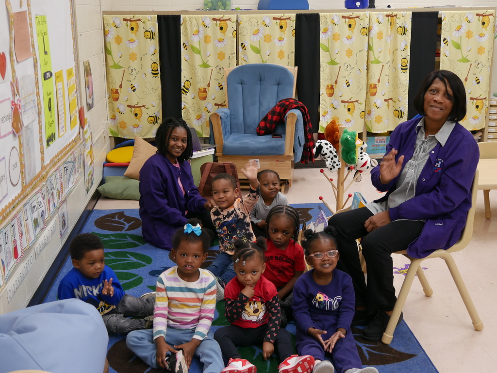 The Busy Bees are always buzzing with excitement and learning alongside their teachers!