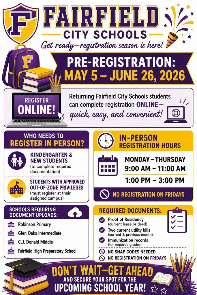 Online Registration for 2026-2027 School Year!