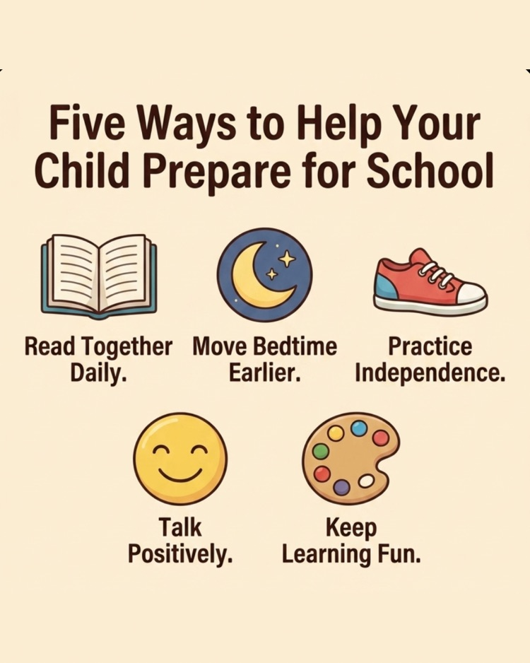 5 ways to help your child prepare for school