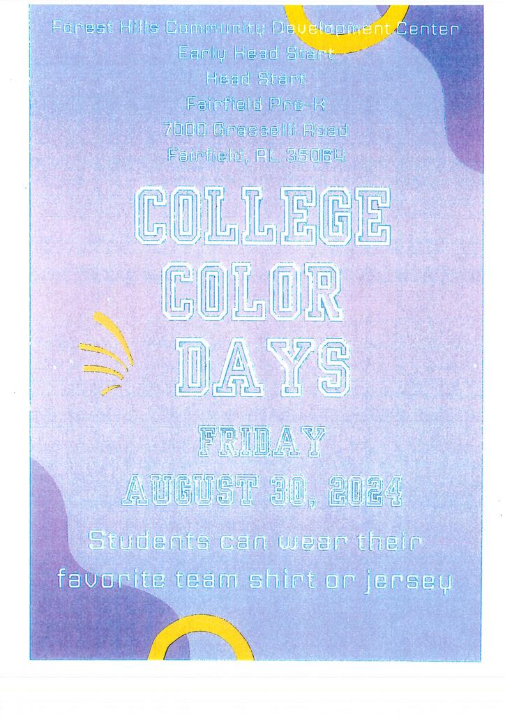 Happy College Colors Day!