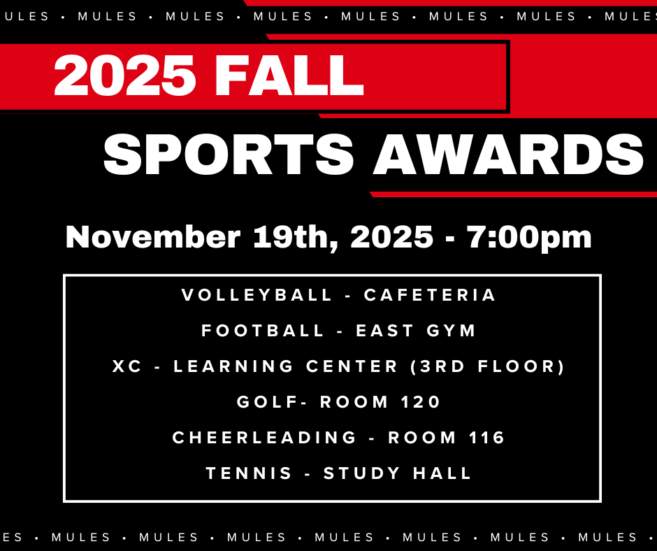 Fall sports awards