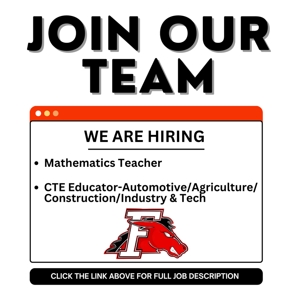 Fairfield Community High School Employment Opportunities