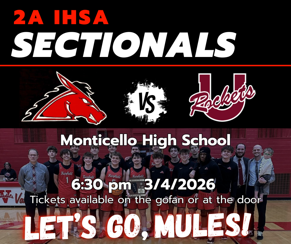 2A IHSA Sectionals Fairfield Mules Play Tolono 