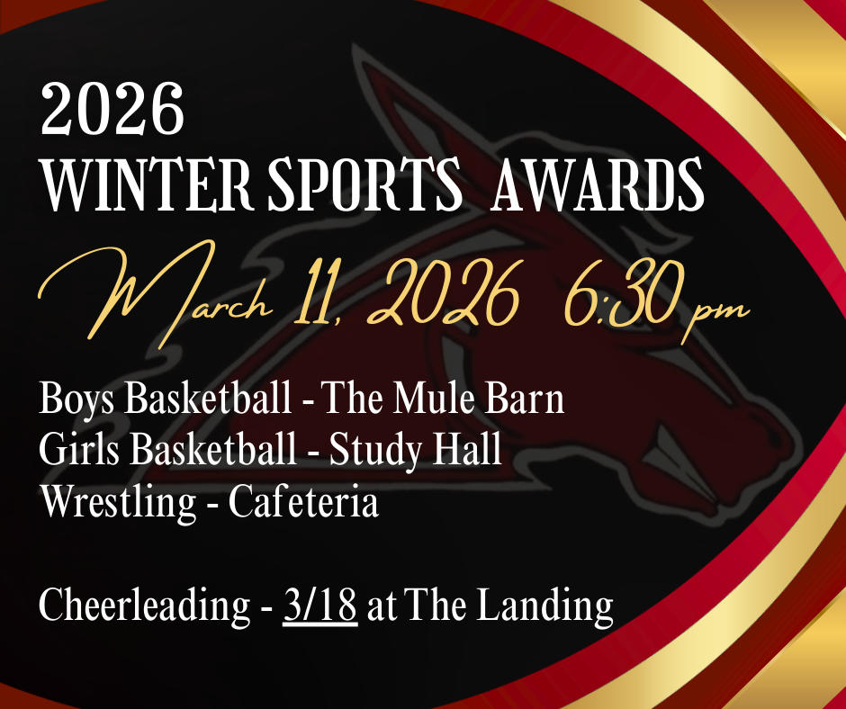 Winter Sports Awards 3/11/26 6:30