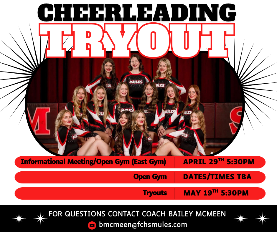 FCHS cheer tryouts