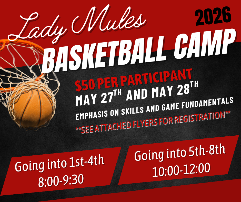 Lady Mules Basketball Camp