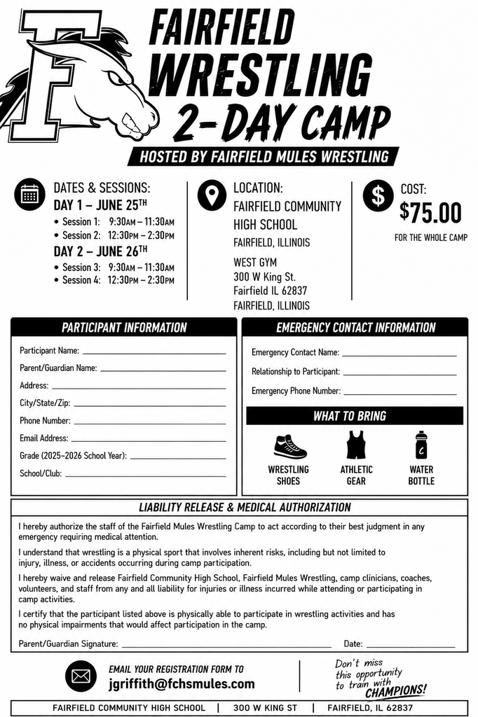 wrestling camp