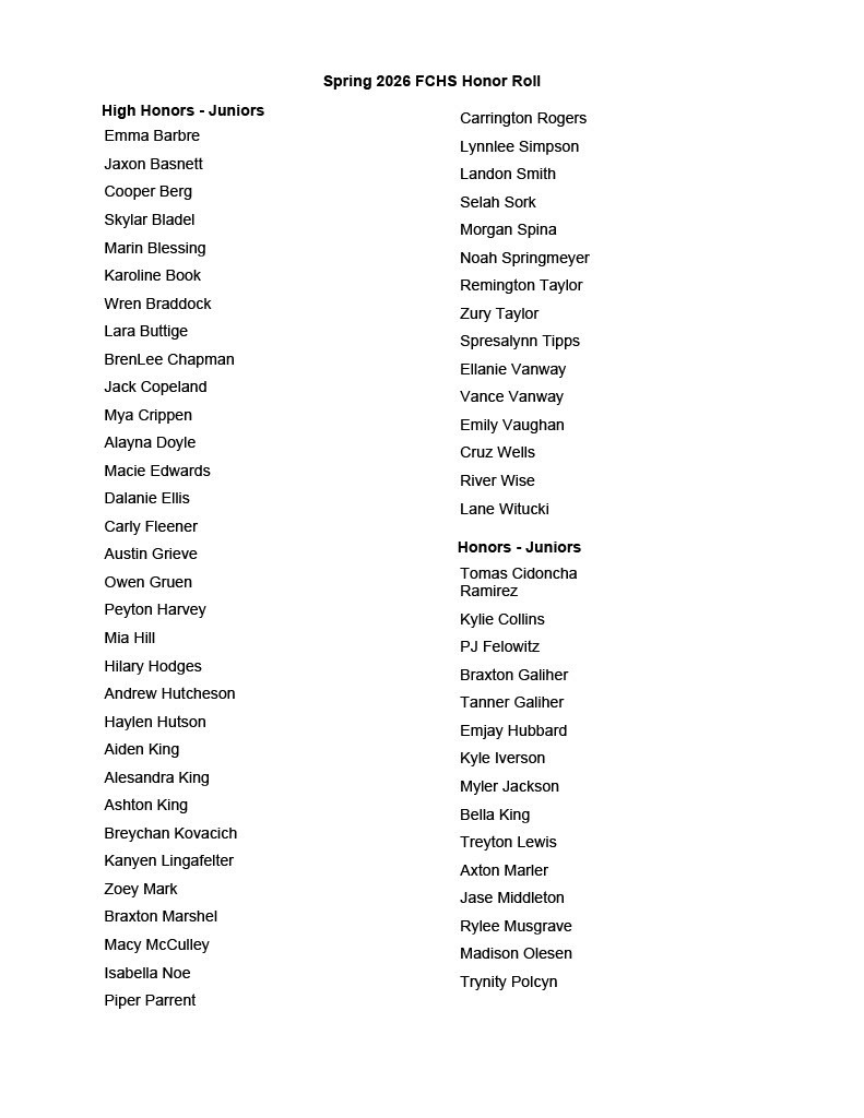 honor roll