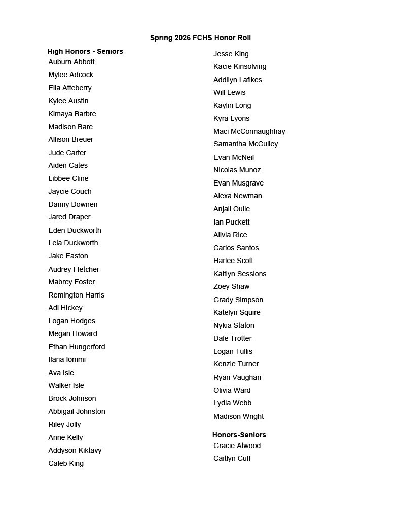 honor roll