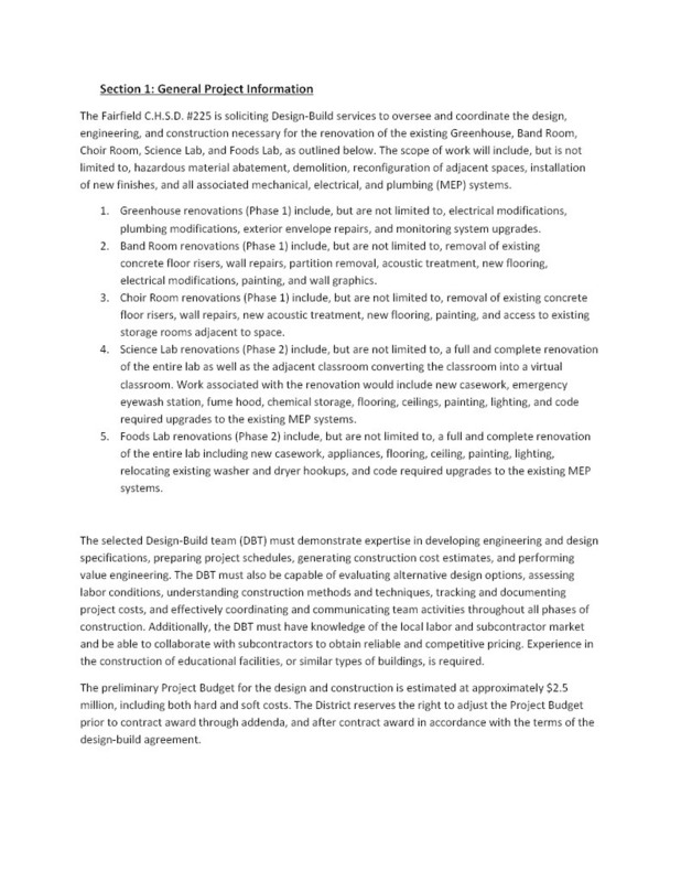 Request for Proposals (RFP)