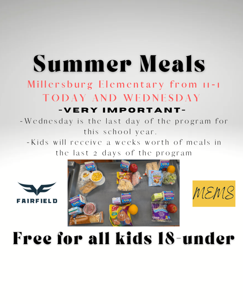 Fairfield Summer Meals Program