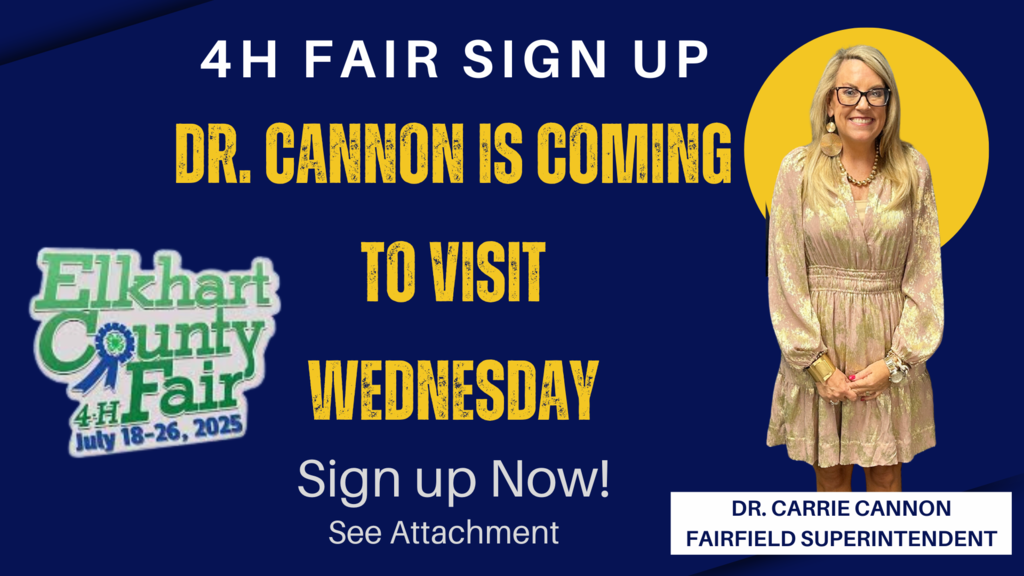 Dr. Cannon Visiting the 4H Fair