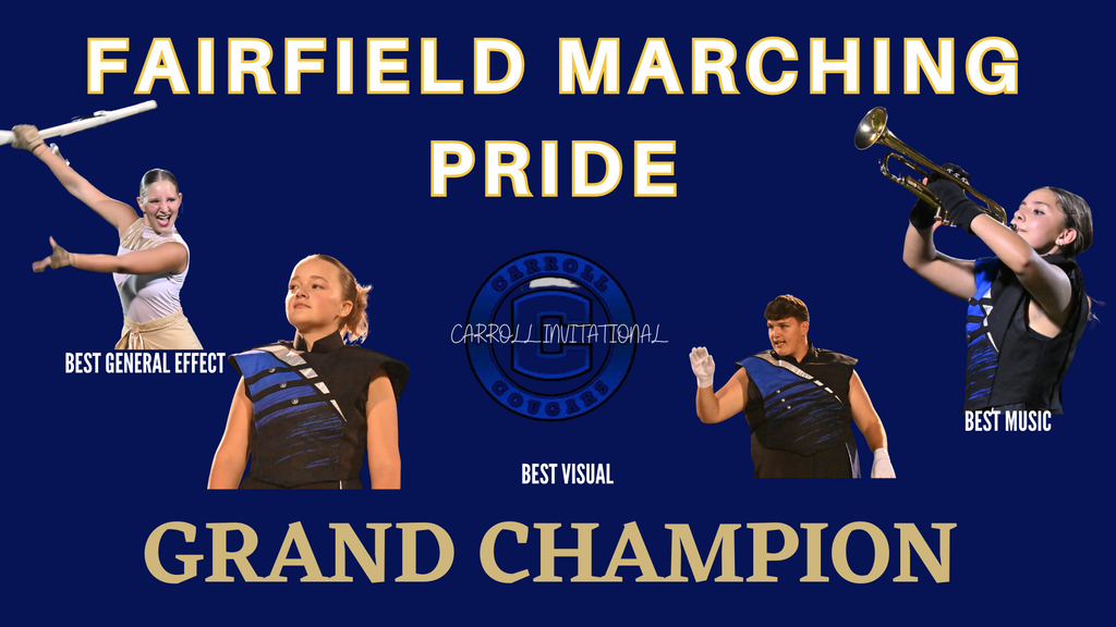 Band Wins at Carroll Invitational