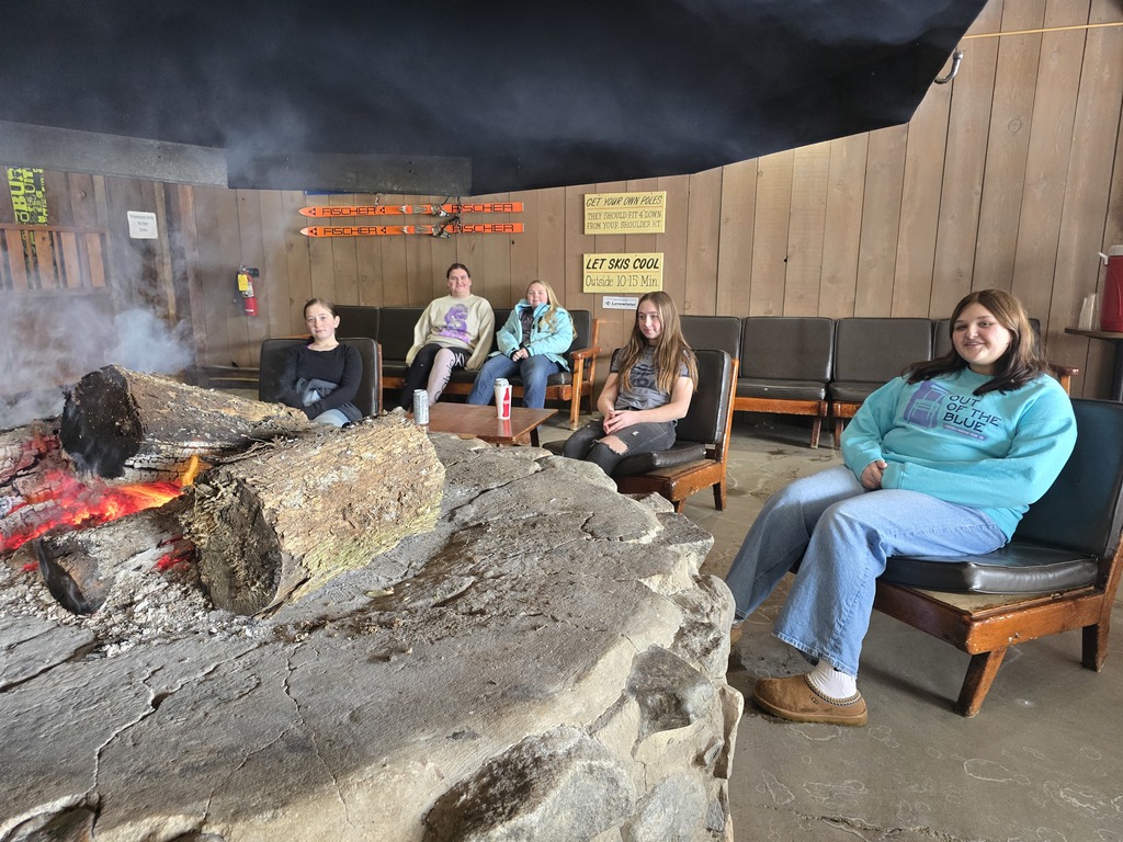 Fairfield Ski Club members relax at Swiss Valley