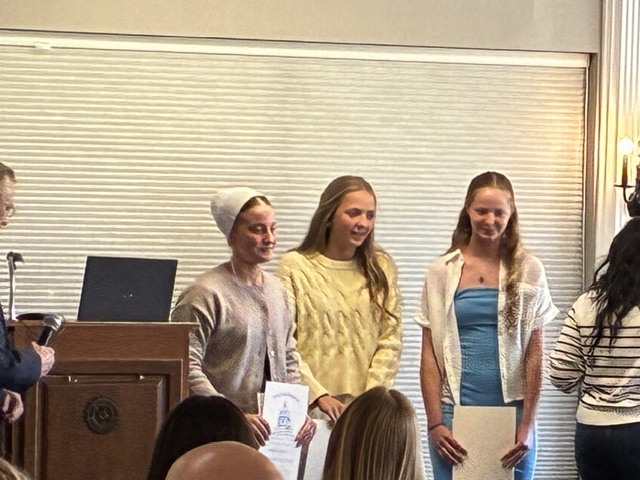 8th Graders Honored by Kiwanis