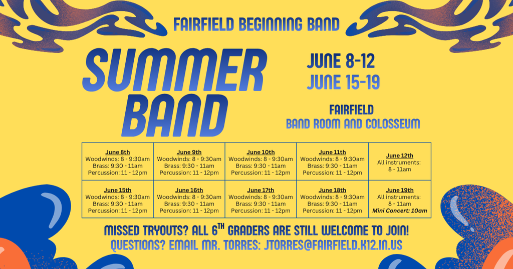 Fairfield Beginning Band