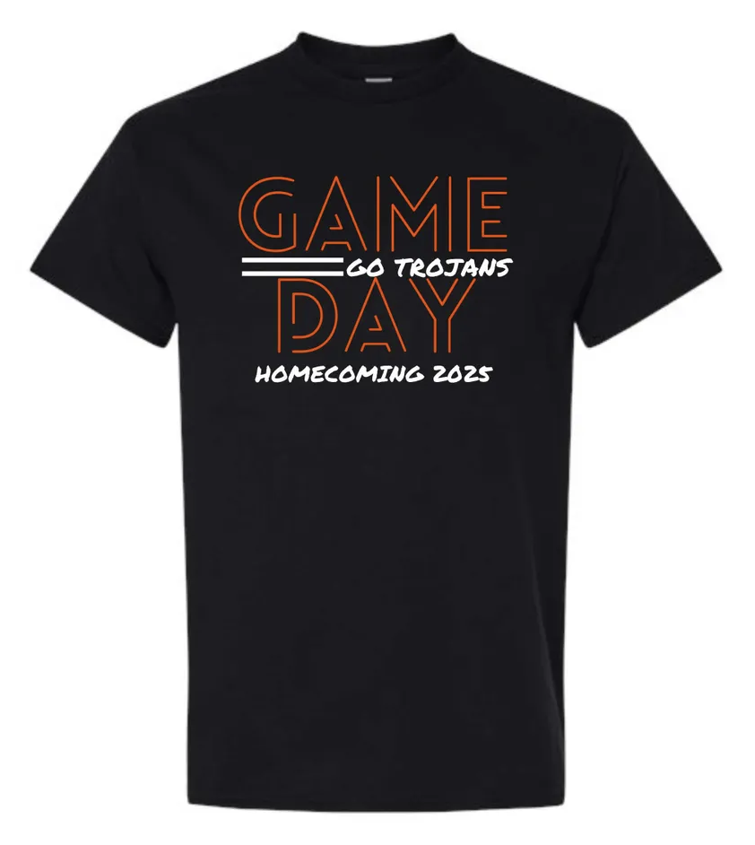 2025 Homecoming Shirt Front Design