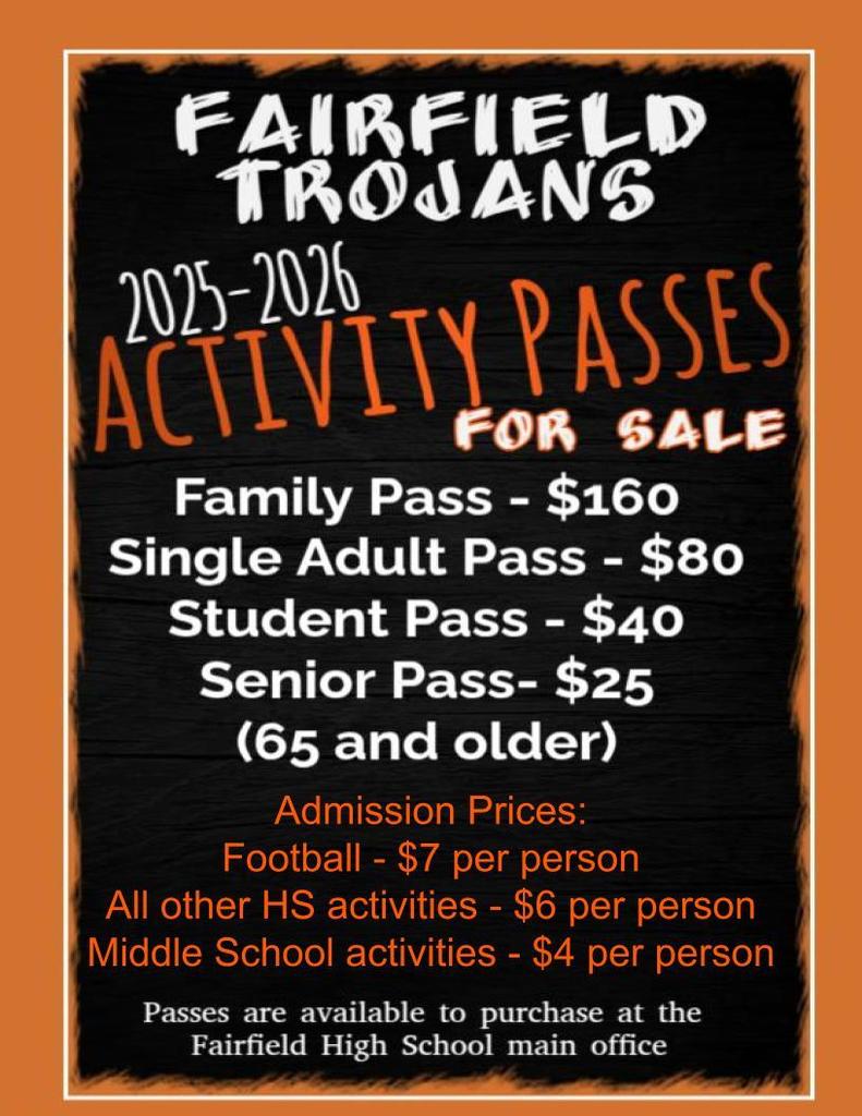 pass price list 
