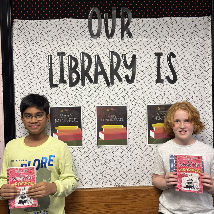 students with books