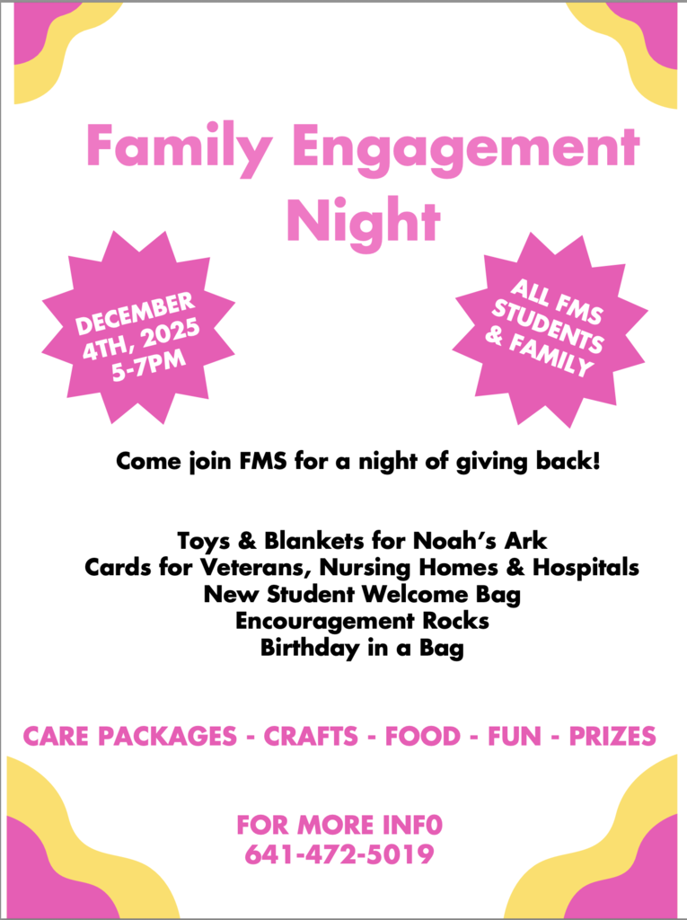 Family Engagement Night Flyer