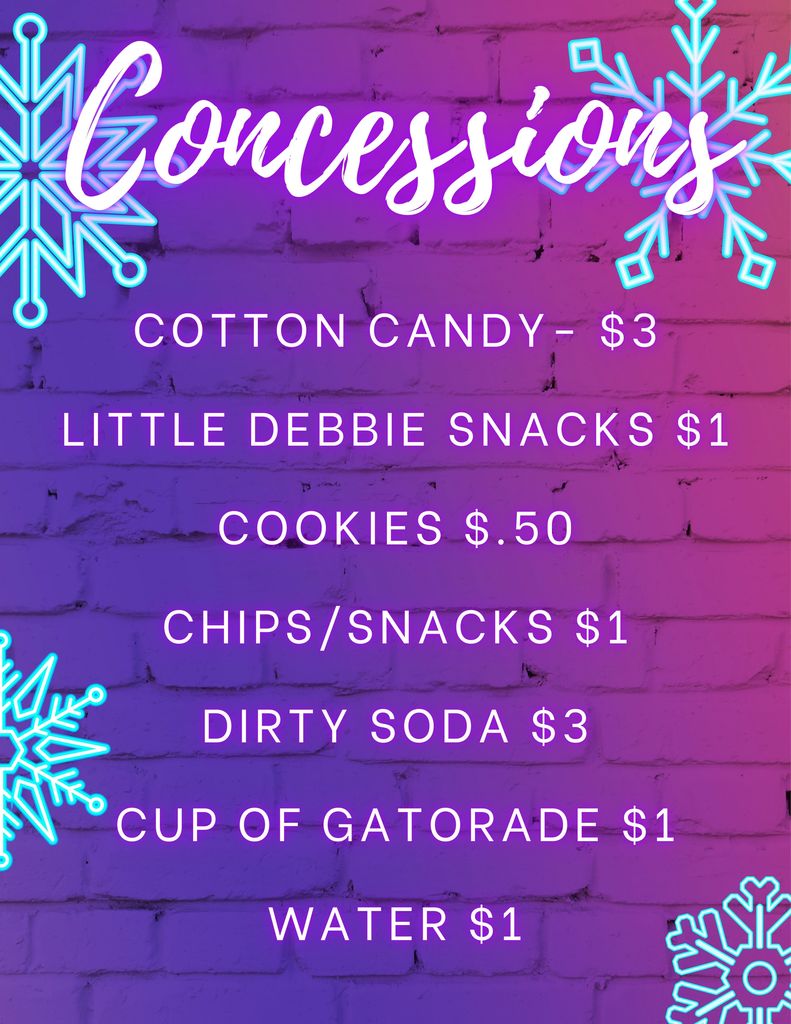 Glow in the Snow Concessions