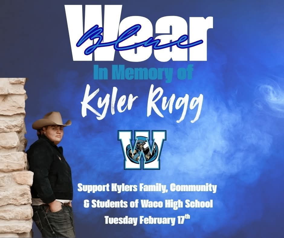 Wear Blue for Kyler Rugg
