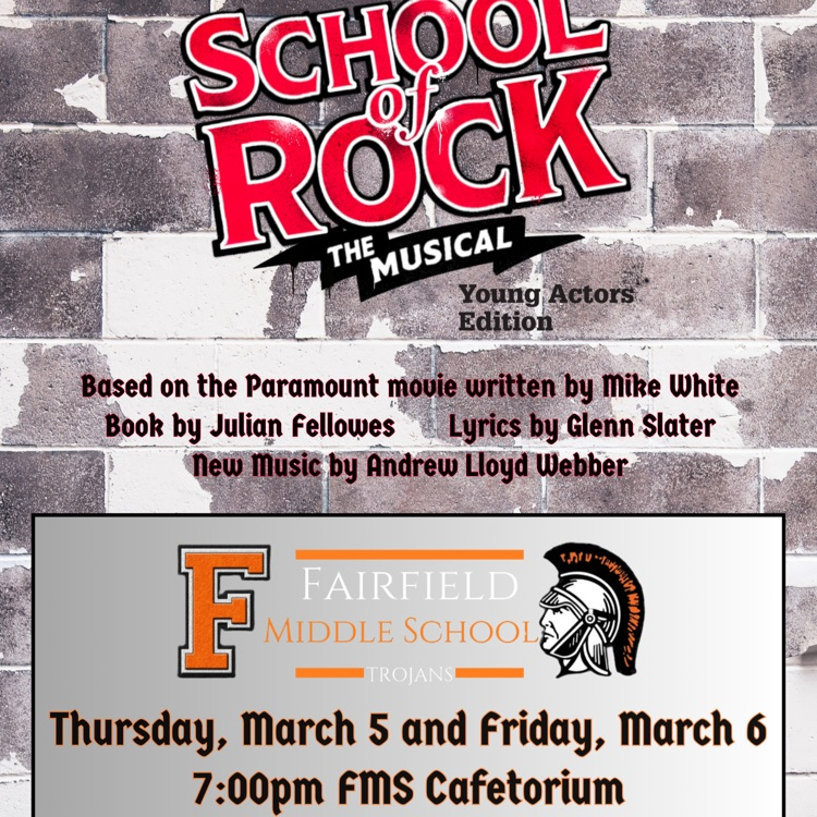 school of rock flyer