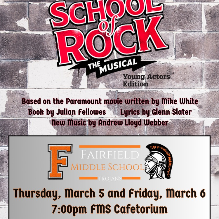 school of rock flyer