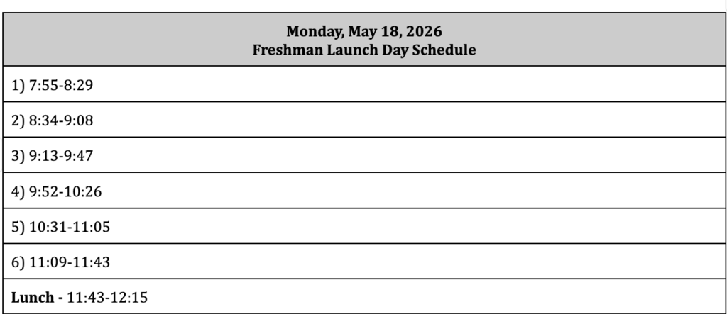 5.18 Schedule