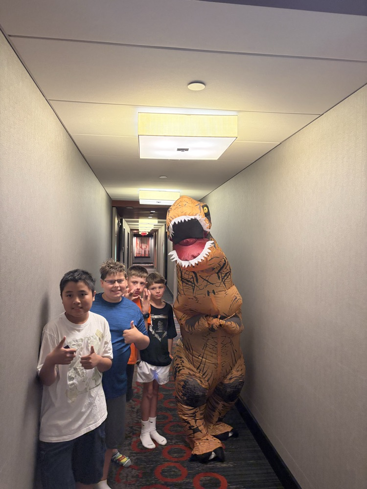 Dino room check